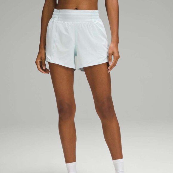 Lululemon Hotty Hot High-Rise Lined Short 4" Size 12 - Picture 1 of 6